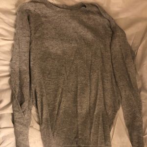 Wool and cashmere sweater